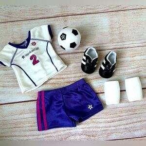 American Girl Doll Soccer Set